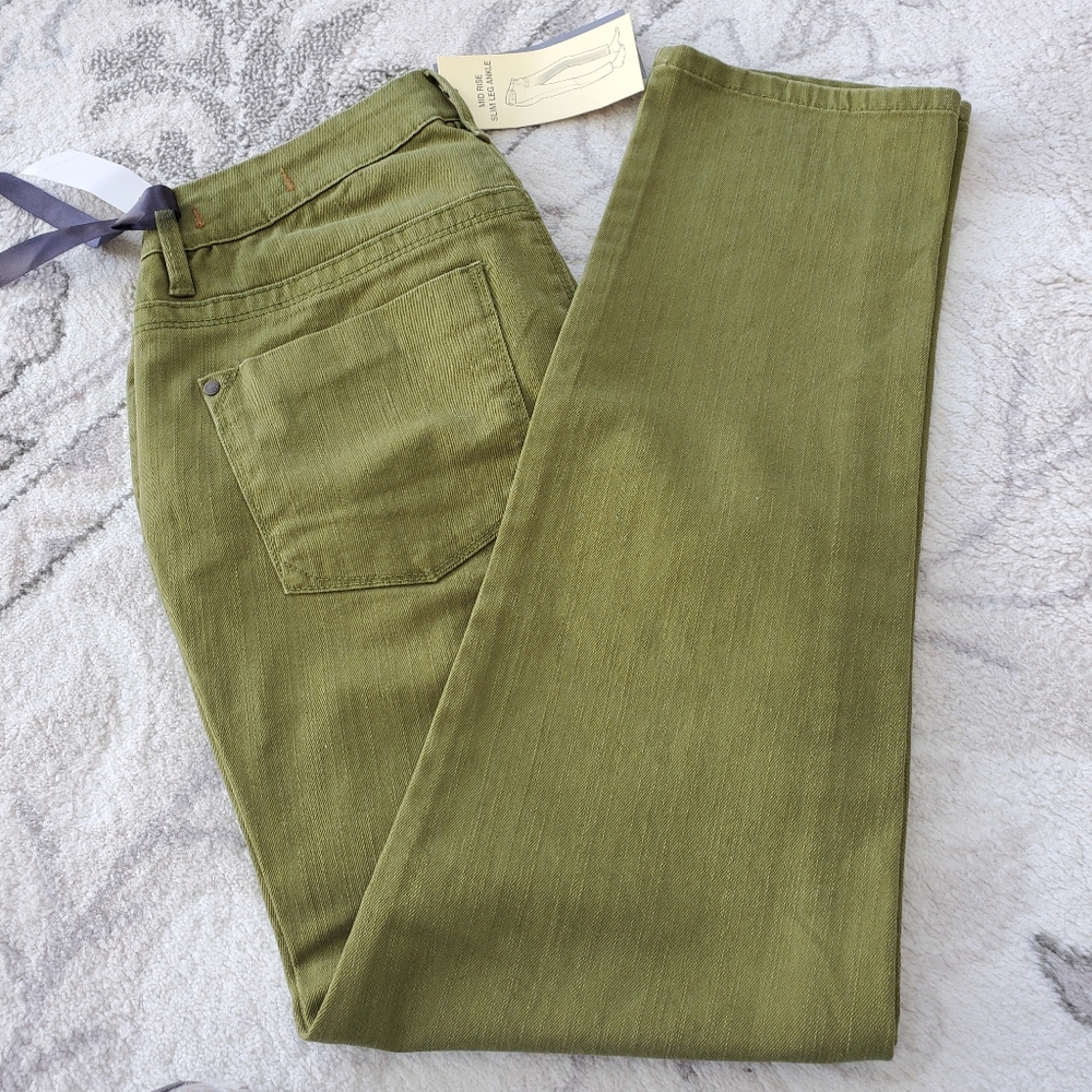JAG Jeans Size 8 Mid Rise Slim Ankle Cotton NWT